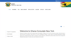 Desktop Screenshot of ghanaconsulatenewyork.org